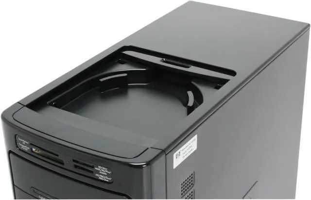 Alt view image 6 of 17 - HP Desktop PC Pavilion m8150n (GC676AA) Intel Core 2 Quad Q6600 3GB DDR2 640GB HDD NVIDIA GeForce 8400 GS Windows Vista Ultimate