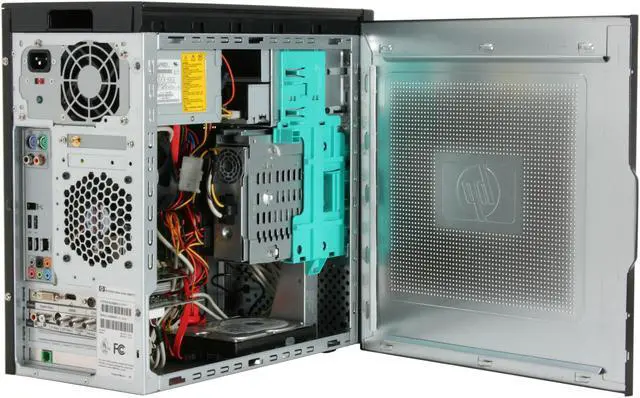 Alt view image 9 of 17 - HP Desktop PC Pavilion m8150n (GC676AA) Intel Core 2 Quad Q6600 3GB DDR2 640GB HDD NVIDIA GeForce 8400 GS Windows Vista Ultimate