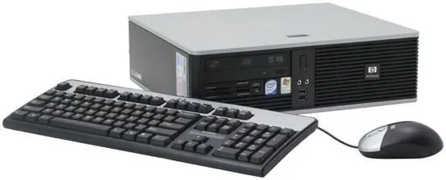 Main image of HP Compaq Desktop PC dc5700 (RT871UT#ABA) Intel Core 2 Duo E6600 2GB DDR2 160GB HDD Intel GMA 3000 Windows XP Professional