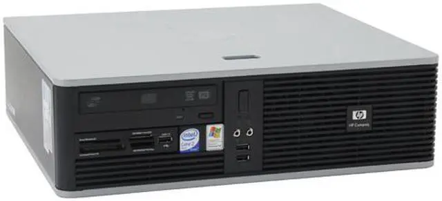 Alt view image 2 of 9 - HP Compaq Desktop PC dc5700 (RT871UT#ABA) Intel Core 2 Duo E6600 2GB DDR2 160GB HDD Intel GMA 3000 Windows XP Professional