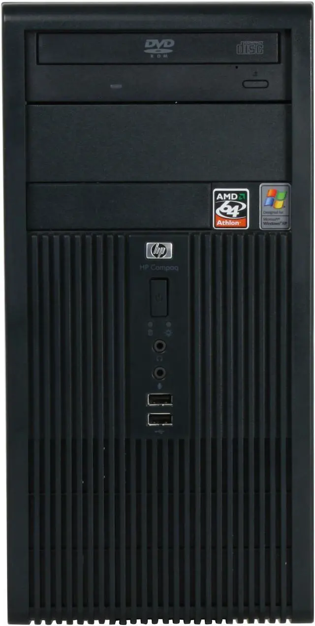 Alt view image 3 of 12 - HP Compaq Desktop PC dx2250(RT878UT#ABA) 3800+ (2.00 GHz) 512MB DDR2 80GB HDD ATI Radeon Xpress 1150 Integrated Windows XP Professional