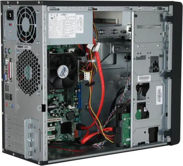 Alt view image 7 of 12 - HP Compaq Desktop PC dx2250(RT878UT#ABA) 3800+ (2.00 GHz) 512MB DDR2 80GB HDD ATI Radeon Xpress 1150 Integrated Windows XP Professional