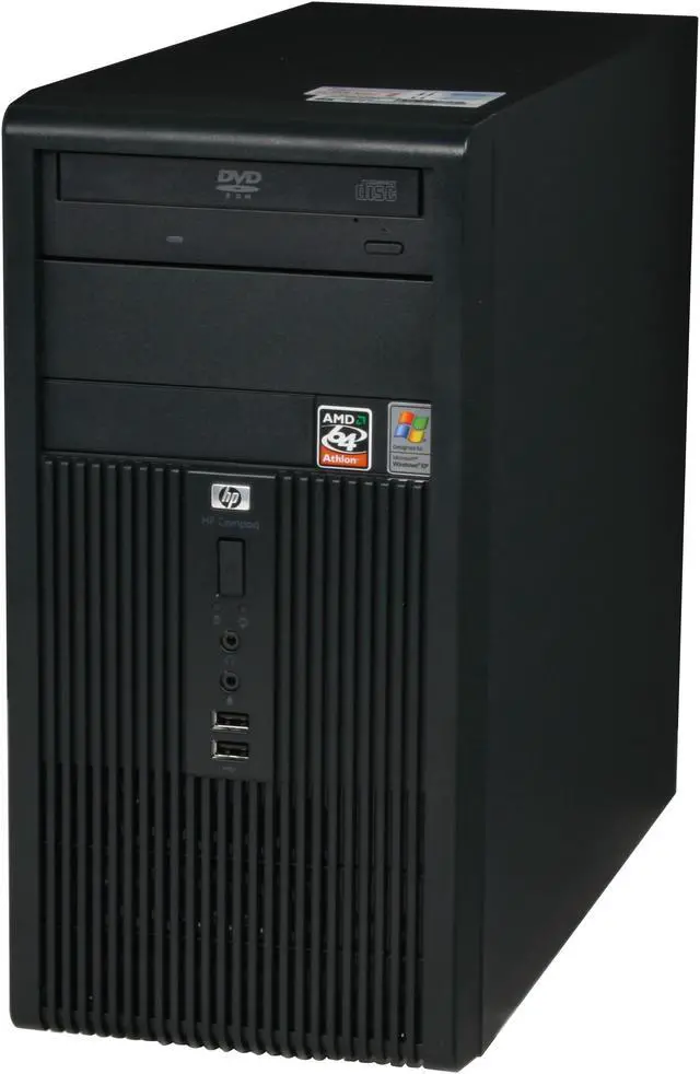 Alt view image 4 of 12 - HP Compaq Desktop PC dx2250(RT878UT#ABA) 3800+ (2.00 GHz) 512MB DDR2 80GB HDD ATI Radeon Xpress 1150 Integrated Windows XP Professional