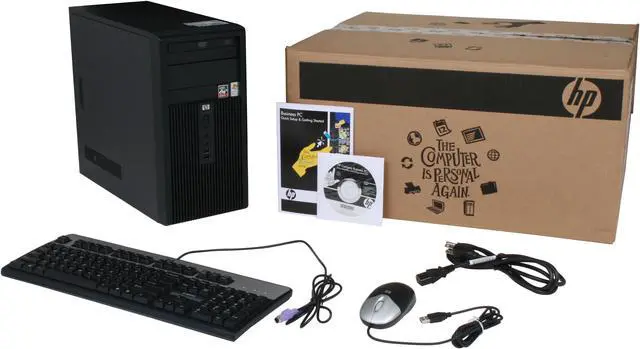 Alt view image 12 of 12 - HP Compaq Desktop PC dx2250(RT878UT#ABA) 3800+ (2.00 GHz) 512MB DDR2 80GB HDD ATI Radeon Xpress 1150 Integrated Windows XP Professional