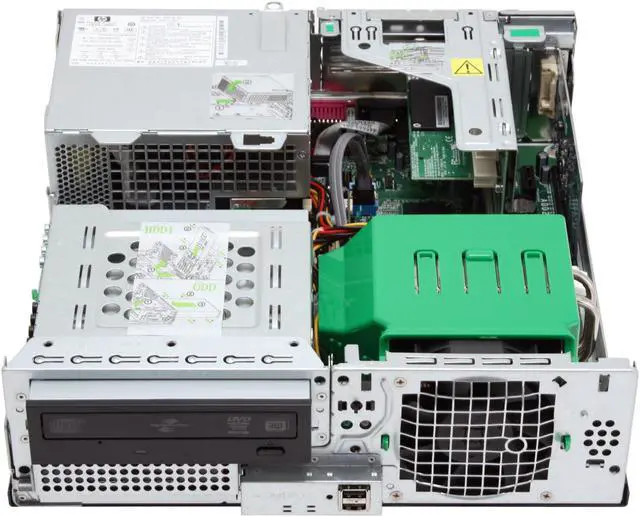 Alt view image 9 of 17 - HP Desktop PC rp5700(RT980UT#ABA) Intel Pentium E2160 1GB DDR2 80GB HDD Intel GMA 3000 Windows Vista Business / XP Professional downgrade