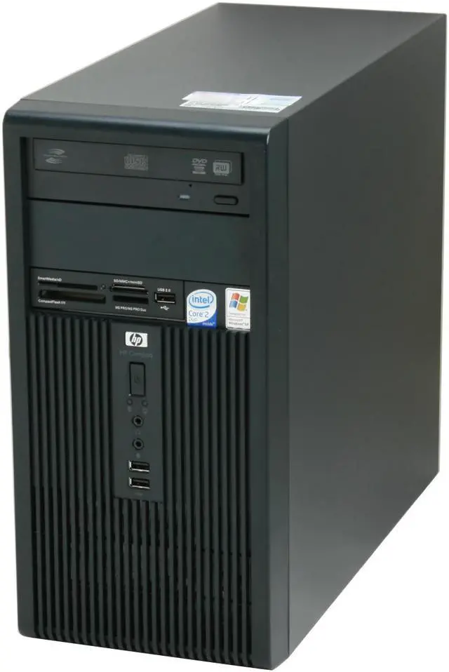 Alt view image 3 of 15 - HP Compaq Desktop PC dx2300(RT960UT#ABA) Intel Core 2 Duo E4400 1GB DDR2 160GB HDD Intel GMA 3000 Windows XP Professional