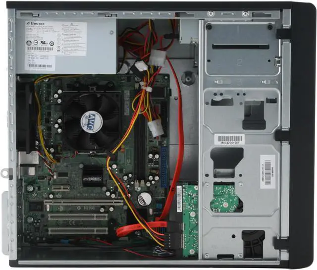 Alt view image 8 of 12 - HP Compaq Desktop PC dx2250(RT875UT#ABA) 3600+ 256MB DDR2 80GB HDD ATI Radeon Xpress 1150 Integrated Windows XP Home