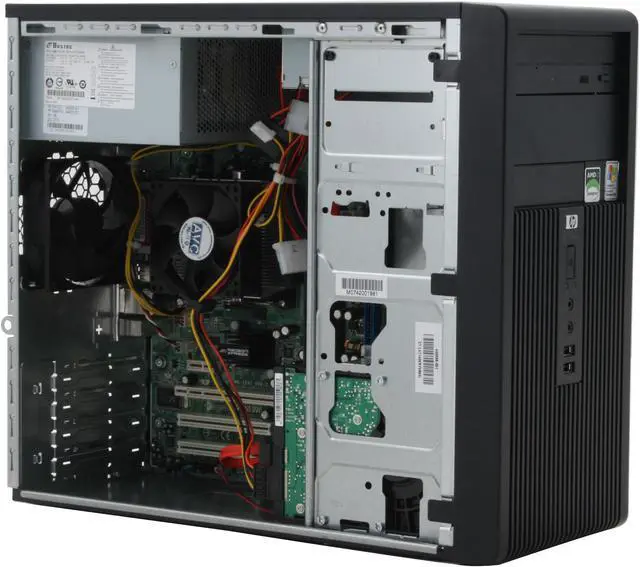 Alt view image 9 of 12 - HP Compaq Desktop PC dx2250(RT875UT#ABA) 3600+ 256MB DDR2 80GB HDD ATI Radeon Xpress 1150 Integrated Windows XP Home