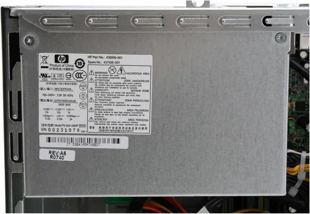 Alt view image 9 of 16 - HP Compaq Desktop PC dc5700(RT990UT#ABA) Intel Pentium E2160 512MB DDR2 80GB HDD Intel GMA 3000 Windows XP Professional