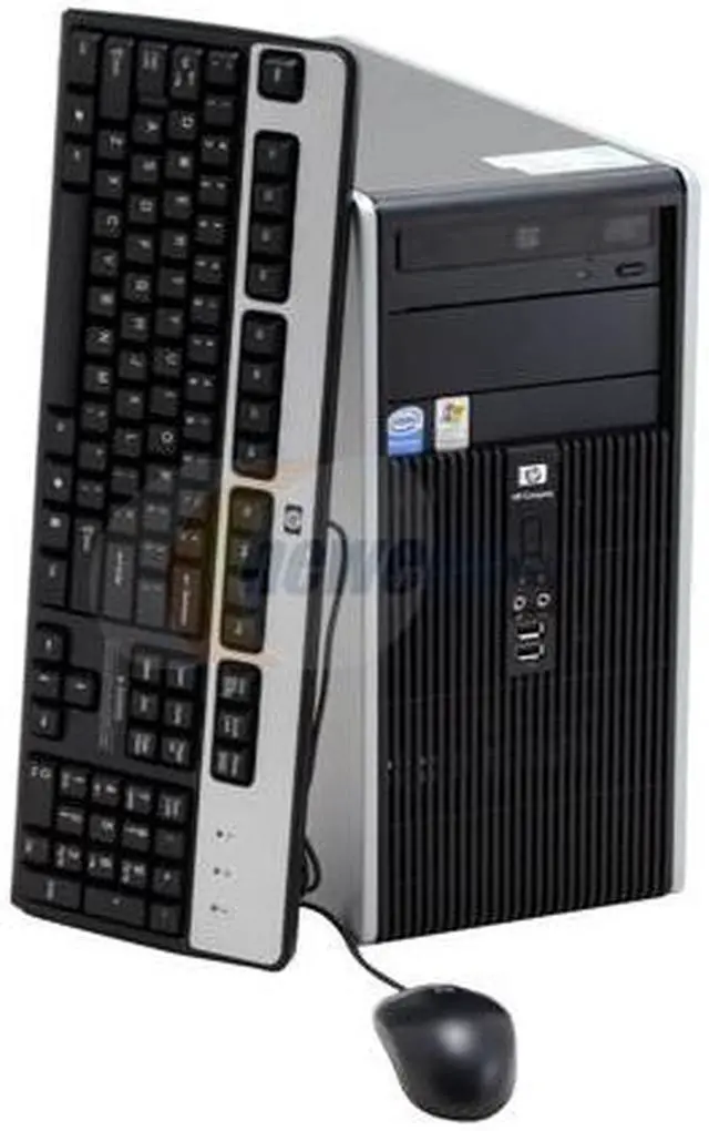 Main image of HP Compaq Desktop PC dc5700(RT999UT#ABA) Intel Pentium E2160 1GB DDR2 80GB HDD Intel GMA 3000 Windows XP Professional