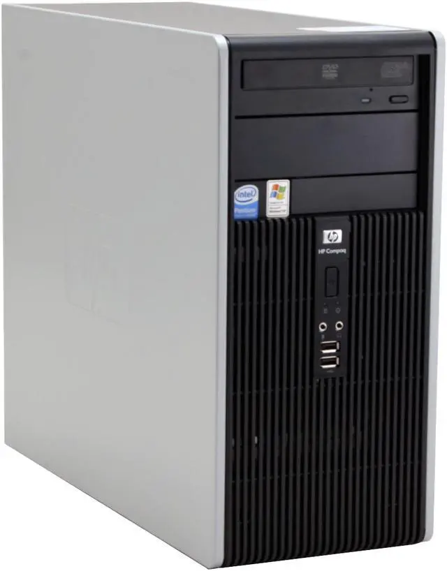 Alt view image 2 of 18 - HP Compaq Desktop PC dc5700(RT999UT#ABA) Intel Pentium E2160 1GB DDR2 80GB HDD Intel GMA 3000 Windows XP Professional