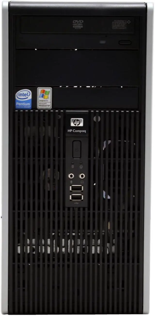 Alt view image 3 of 18 - HP Compaq Desktop PC dc5700(RT999UT#ABA) Intel Pentium E2160 1GB DDR2 80GB HDD Intel GMA 3000 Windows XP Professional