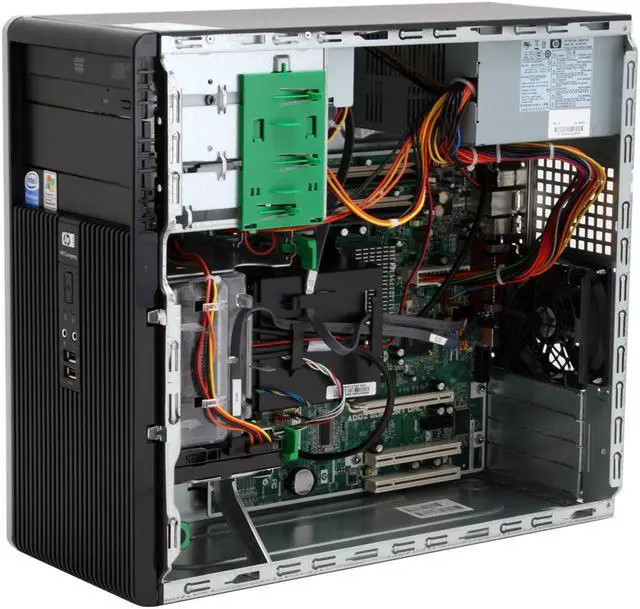 Alt view image 12 of 18 - HP Compaq Desktop PC dc5700(RT999UT#ABA) Intel Pentium E2160 1GB DDR2 80GB HDD Intel GMA 3000 Windows XP Professional