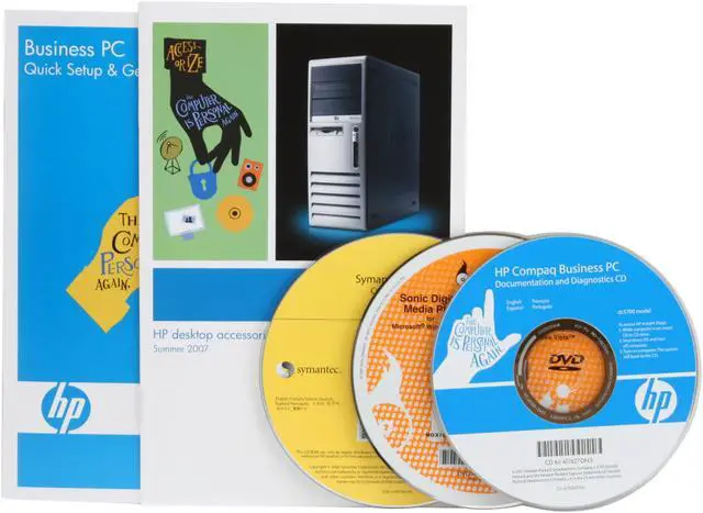Alt view image 17 of 18 - HP Compaq Desktop PC dc5700(RT999UT#ABA) Intel Pentium E2160 1GB DDR2 80GB HDD Intel GMA 3000 Windows XP Professional