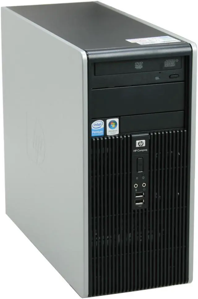 Alt view image 2 of 15 - HP Compaq Desktop PC dc5700(RU002UT#ABA) Intel Pentium E2160 1GB DDR2 80GB HDD Intel GMA 3000 Windows Vista Business