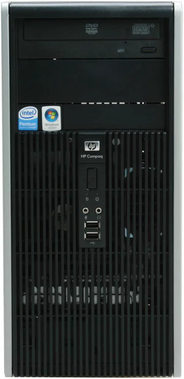 Alt view image 4 of 15 - HP Compaq Desktop PC dc5700(RU002UT#ABA) Intel Pentium E2160 1GB DDR2 80GB HDD Intel GMA 3000 Windows Vista Business