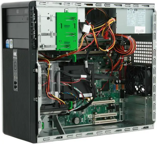 Alt view image 10 of 15 - HP Compaq Desktop PC dc5700(RU002UT#ABA) Intel Pentium E2160 1GB DDR2 80GB HDD Intel GMA 3000 Windows Vista Business