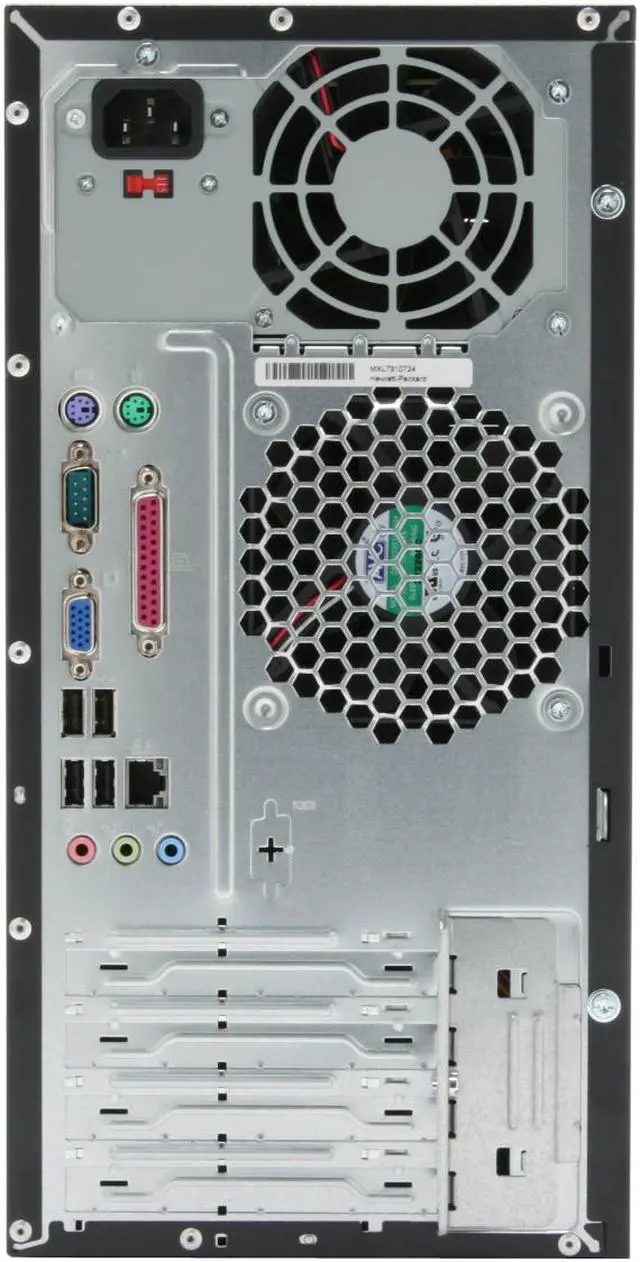 Alt view image 7 of 14 - HP Compaq Desktop PC dx2300(RT977UT#ABA) Intel Pentium E2140 512MB DDR2 80GB HDD Intel GMA 3000 Windows XP Professional