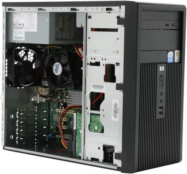 Alt view image 10 of 14 - HP Compaq Desktop PC dx2300(RT977UT#ABA) Intel Pentium E2140 512MB DDR2 80GB HDD Intel GMA 3000 Windows XP Professional