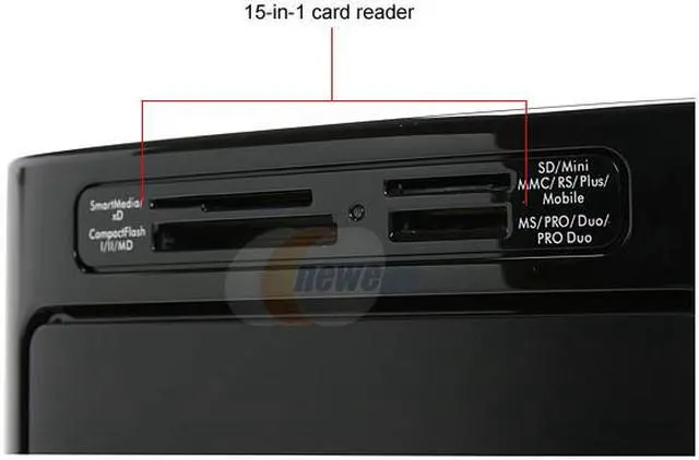 Alt view image 4 of 16 - HP Desktop PC Pavilion M8200N(GN551AA) 6000+ 3GB DDR2 500GB HDD NVIDIA GeForce 6150 SE Windows Vista Home Premium