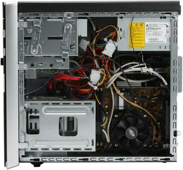 Alt view image 10 of 19 - HP Desktop PC Pavilion M9040N(GN553AA) Intel Core 2 Quad Q6600 3GB DDR2 640GB HDD NVIDIA GeForce 8400 GS Windows Vista Home Premium