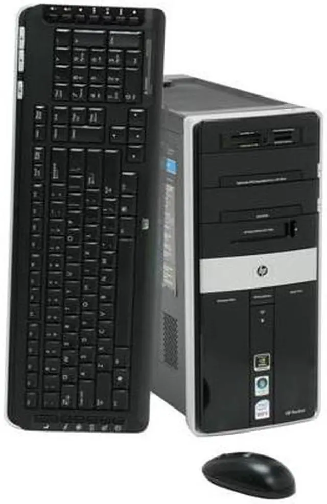 Main image of HP Desktop PC Pavilion M9080N(GQ500AA) Intel Core 2 Quad Q6600 3GB DDR2 1TB HDD NVIDIA GeForce 8800 GTS Windows Vista Ultimate