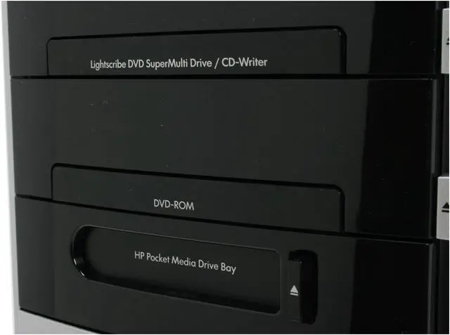 Alt view image 6 of 20 - HP Desktop PC Pavilion M9080N(GQ500AA) Intel Core 2 Quad Q6600 3GB DDR2 1TB HDD NVIDIA GeForce 8800 GTS Windows Vista Ultimate