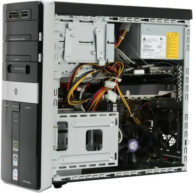 Alt view image 13 of 20 - HP Desktop PC Pavilion M9080N(GQ500AA) Intel Core 2 Quad Q6600 3GB DDR2 1TB HDD NVIDIA GeForce 8800 GTS Windows Vista Ultimate