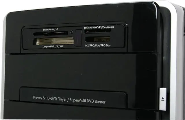 Alt view image 6 of 19 - HP Desktop PC Pavilion M9060N(GN584AA) Intel Core 2 Quad Q6600 3GB DDR2 640GB HDD NVIDIA GeForce 8500 GT Windows Vista Home Premium