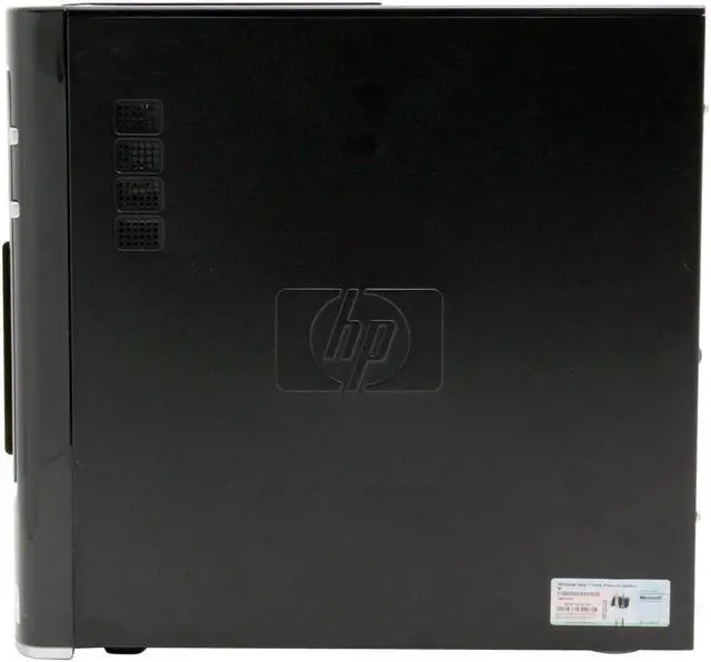 Alt view image 7 of 19 - HP Desktop PC Pavilion M8120N(GC674AAR) Intel Core 2 Quad Q6600 3GB DDR2 640GB HDD NVIDIA GeForce 7350LE Windows Vista Home Premium