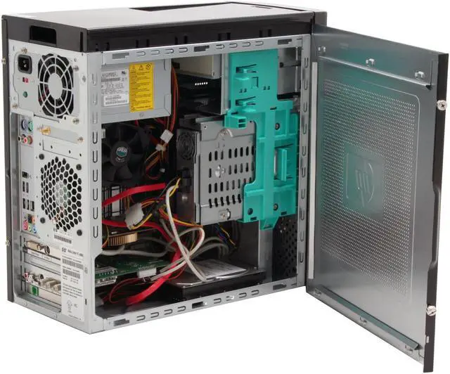 Alt view image 9 of 19 - HP Desktop PC Pavilion M8120N(GC674AAR) Intel Core 2 Quad Q6600 3GB DDR2 640GB HDD NVIDIA GeForce 7350LE Windows Vista Home Premium