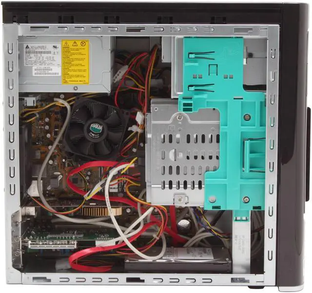 Alt view image 12 of 19 - HP Desktop PC Pavilion M8120N(GC674AAR) Intel Core 2 Quad Q6600 3GB DDR2 640GB HDD NVIDIA GeForce 7350LE Windows Vista Home Premium