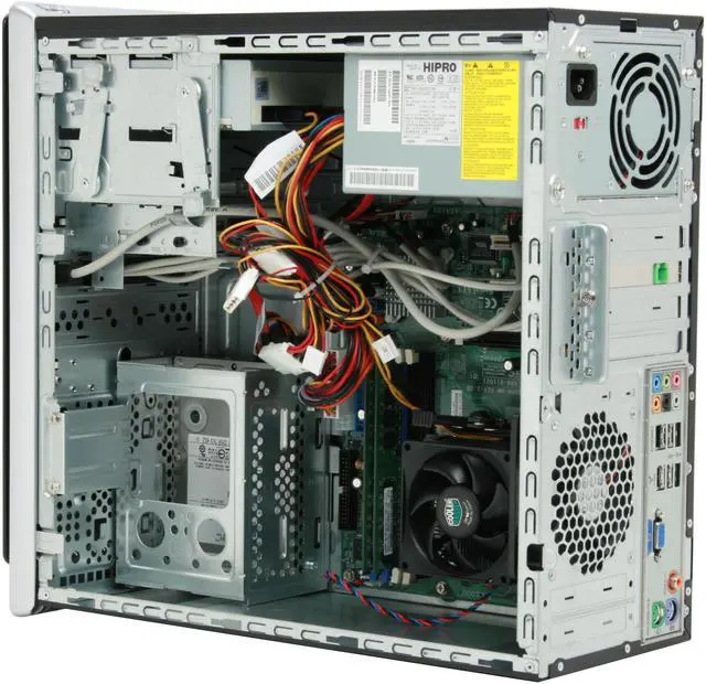 Alt view image 7 of 13 - HP Desktop PC Pavilion A6114X(GM367AAR) 4000+ 2GB DDR2 320GB HDD NVIDIA GeForce 6150 SE Windows Vista Home Premium