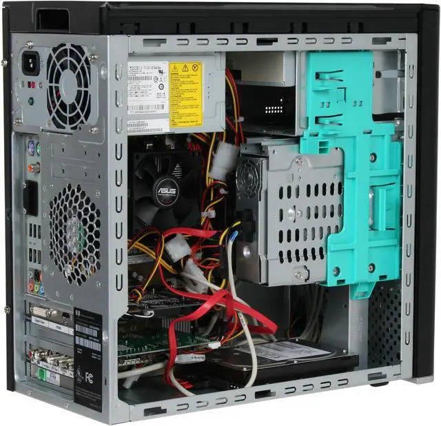 Alt view image 10 of 11 - HP Desktop PC Pavilion M8330F(GX612AA) AMD Phenom X4 9500 3GB DDR2 640GB HDD NVIDIA GeForce 8500 GT Windows Vista Home Premium