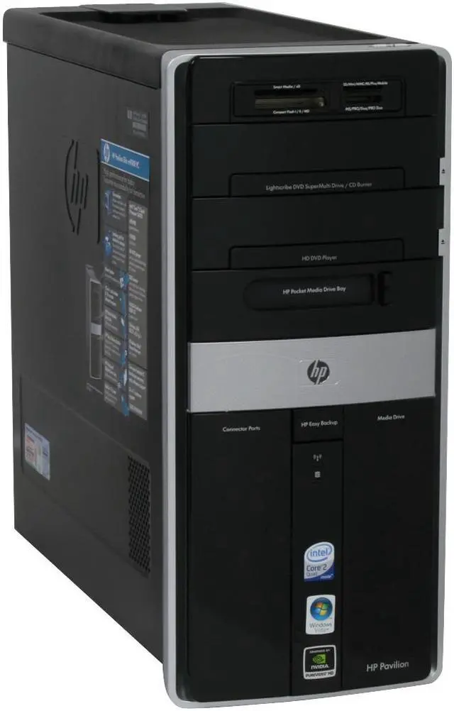 HP Desktop PC Pavilion Elite M9180F(GX610AA) Intel Core 2 Quad