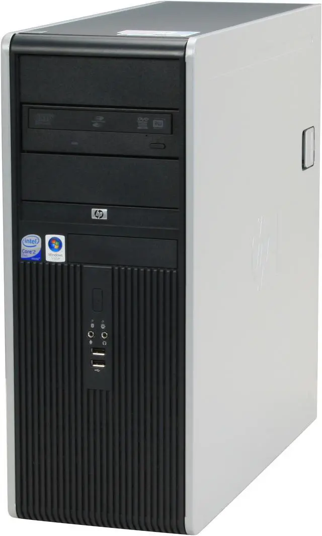 Alt view image 4 of 19 - HP Compaq Desktop PC dc7800(RU015UT#ABA) Intel Core 2 Duo E6750 2GB DDR2 160GB HDD Intel GMA 3100 Windows Vista Business