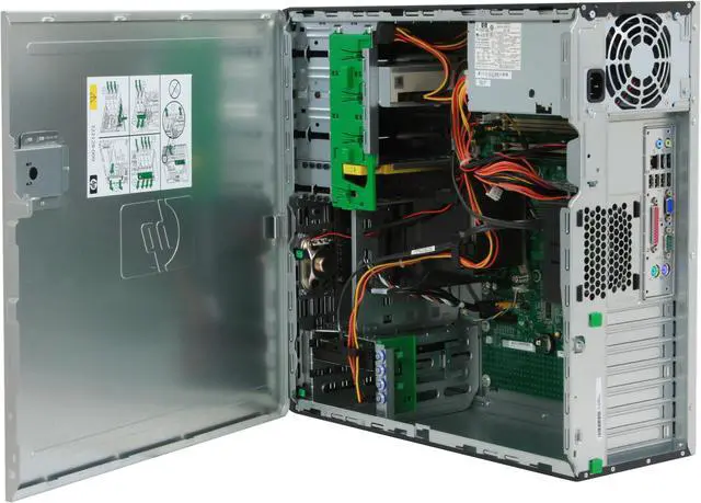 Alt view image 7 of 19 - HP Compaq Desktop PC dc7800(RU015UT#ABA) Intel Core 2 Duo E6750 2GB DDR2 160GB HDD Intel GMA 3100 Windows Vista Business