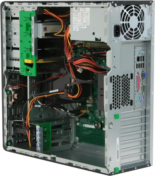 Alt view image 8 of 19 - HP Compaq Desktop PC dc7800(RU015UT#ABA) Intel Core 2 Duo E6750 2GB DDR2 160GB HDD Intel GMA 3100 Windows Vista Business