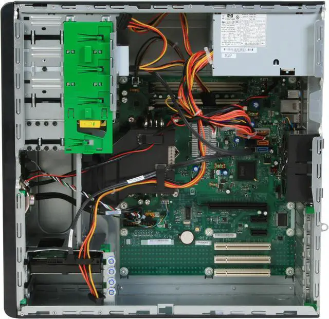 Alt view image 9 of 19 - HP Compaq Desktop PC dc7800(RU015UT#ABA) Intel Core 2 Duo E6750 2GB DDR2 160GB HDD Intel GMA 3100 Windows Vista Business