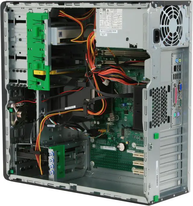 Alt view image 12 of 19 - HP Compaq Desktop PC dc7800(RU015UT#ABA) Intel Core 2 Duo E6750 2GB DDR2 160GB HDD Intel GMA 3100 Windows Vista Business