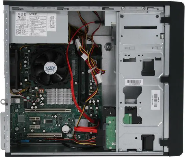 Alt view image 8 of 12 - HP Compaq Desktop PC dx2300(KA394UT#ABA) Intel Pentium E2140 512MB DDR2 80GB HDD Intel GMA 3000 Windows XP Professional