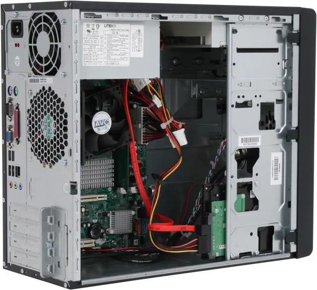 Alt view image 7 of 12 - HP Compaq Desktop PC dx2300(KA394UT#ABA) Intel Pentium E2140 512MB DDR2 80GB HDD Intel GMA 3000 Windows XP Professional