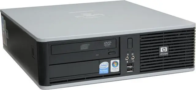 Alt view image 2 of 13 - HP Compaq Desktop PC dc5800(KA419UT) Intel Pentium E2200 1GB DDR2 80GB HDD Intel GMA 3100 Windows Vista Business
