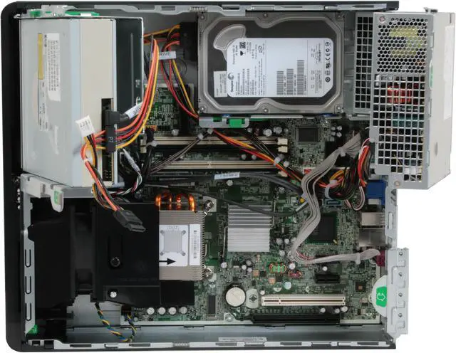 Alt view image 8 of 13 - HP Compaq Desktop PC dc5800(KA419UT) Intel Pentium E2200 1GB DDR2 80GB HDD Intel GMA 3100 Windows Vista Business