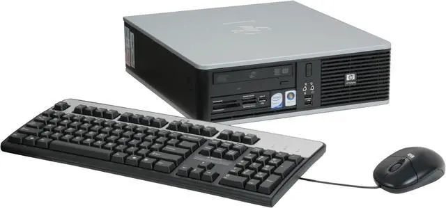 Main image of HP Compaq Desktop PC dc5800(KA427UT) Intel Core 2 Quad Q6600 4GB DDR2 250GB HDD Intel GMA 3100 Windows Vista Ultimate