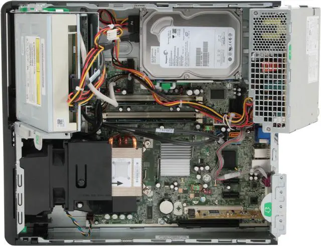 Alt view image 10 of 15 - HP Compaq Desktop PC dc5800(KA427UT) Intel Core 2 Quad Q6600 4GB DDR2 250GB HDD Intel GMA 3100 Windows Vista Ultimate