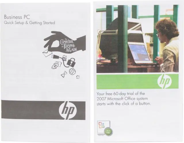 Alt view image 13 of 15 - HP Compaq Desktop PC dc5800(KA427UT) Intel Core 2 Quad Q6600 4GB DDR2 250GB HDD Intel GMA 3100 Windows Vista Ultimate