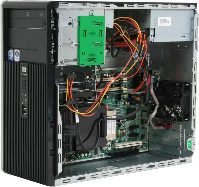 Alt view image 12 of 19 - HP Compaq Desktop PC dc5800(KA433UT) Intel Core 2 Duo E6550 2GB DDR2 80GB HDD Intel GMA 3100 Windows Vista Business / XP Professional downgrade