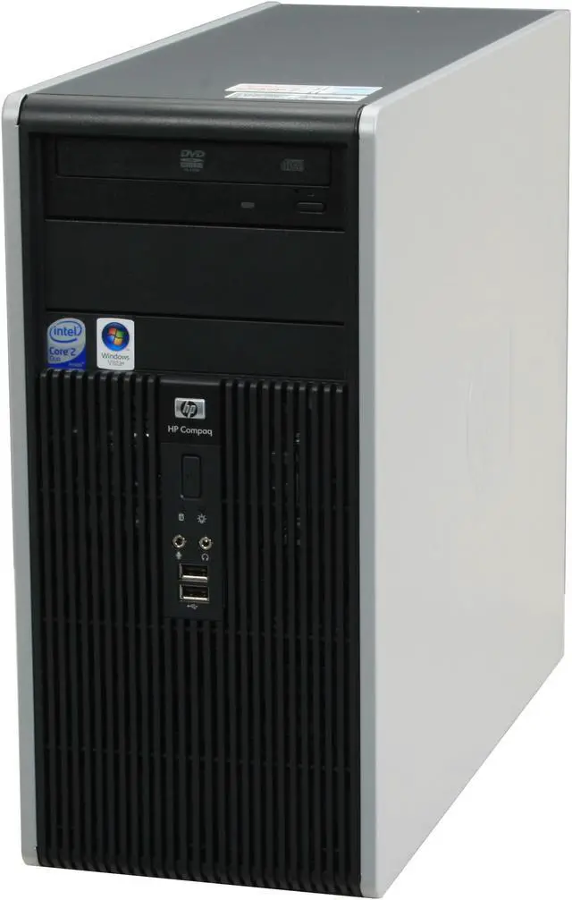 Alt view image 4 of 19 - HP Compaq Desktop PC dc5800(KA435UT#ABA) Intel Core 2 Duo E8400 2GB DDR2 160GB HDD Intel GMA 3100 Windows Vista Business / XP Professional downgrade