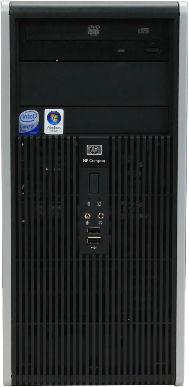 Alt view image 3 of 19 - HP Compaq Desktop PC dc5800(KA435UT#ABA) Intel Core 2 Duo E8400 2GB DDR2 160GB HDD Intel GMA 3100 Windows Vista Business / XP Professional downgrade